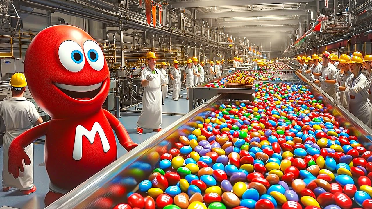 Wie M&Ms In Der Fabrik Hergestellt Werden