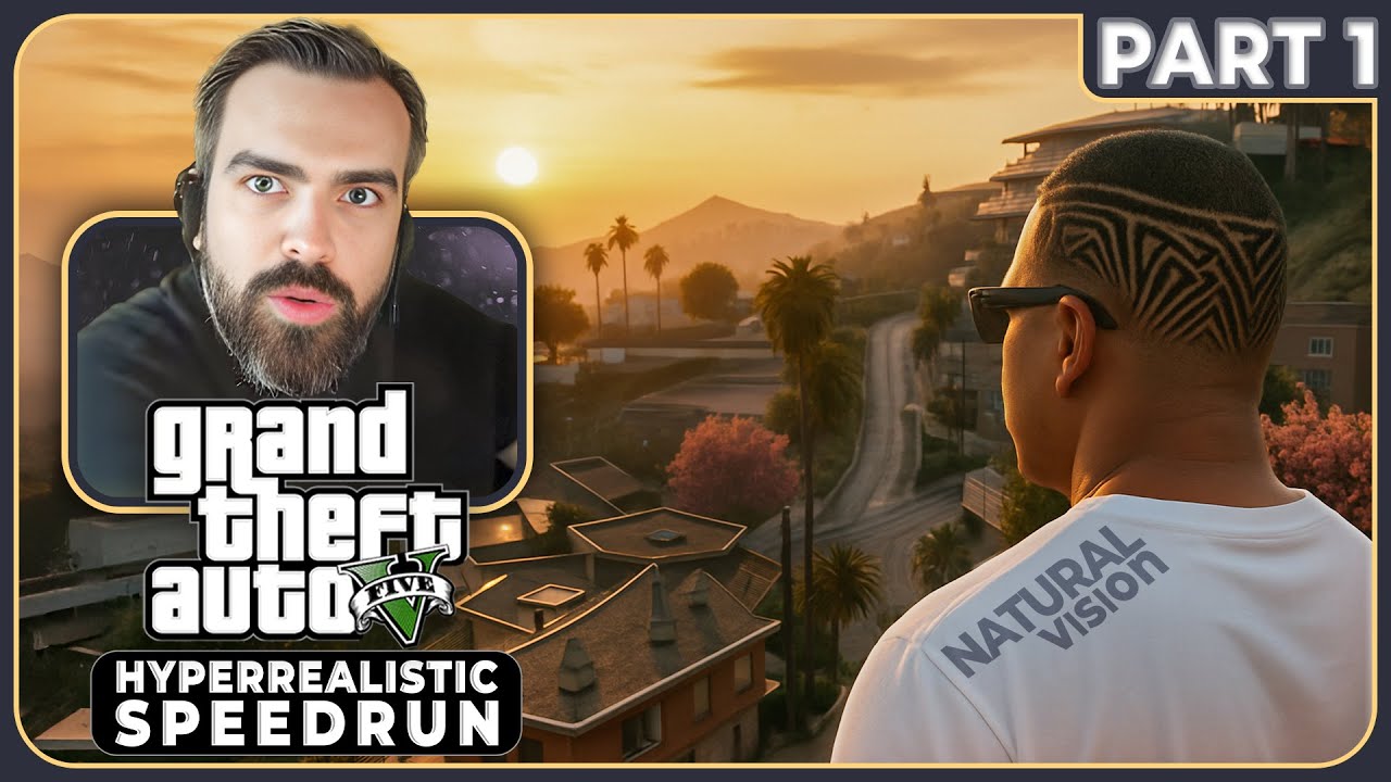 GTA V Hyper Realistic Graphics Speedrun [Part 1]