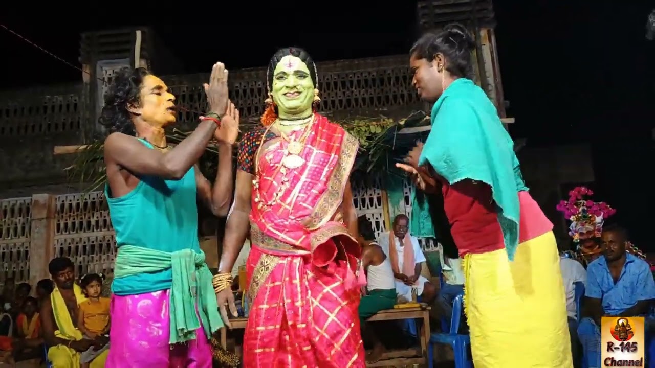 🌹🙏ஸ்ரீ அண்ணாமலையார் நாடக சபா🌺ஈஸ்வரி பிறப்பு💫ஸ்ரீ வீரபத்திரசுவாமி #nadagam #therukoothu