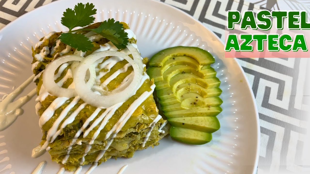 Increíble PASTEL AZTECA, ¡La Lasaña Mexicana!