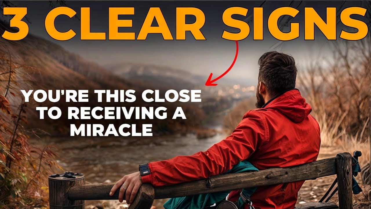 3 Signs You're THIS CLOSE to Receiving a Miracle (Don't Miss Them!)