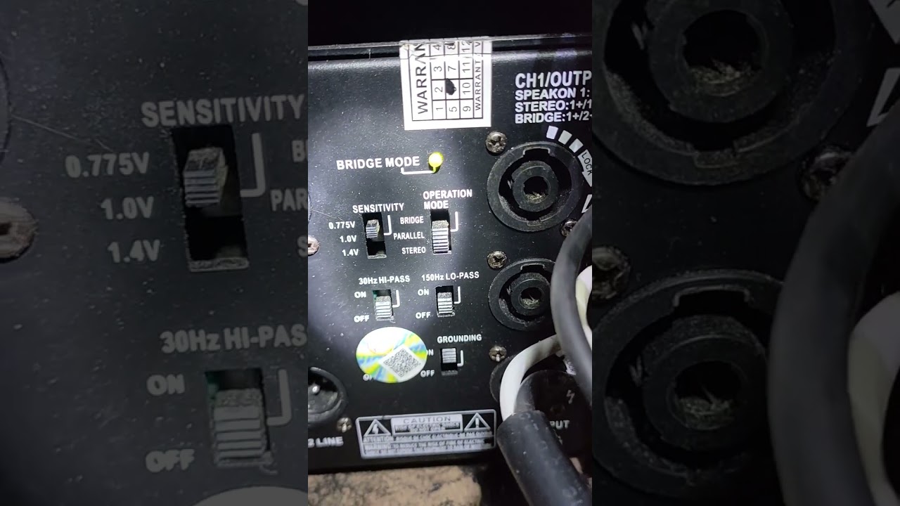 stereo mode kke power amplifier 😊