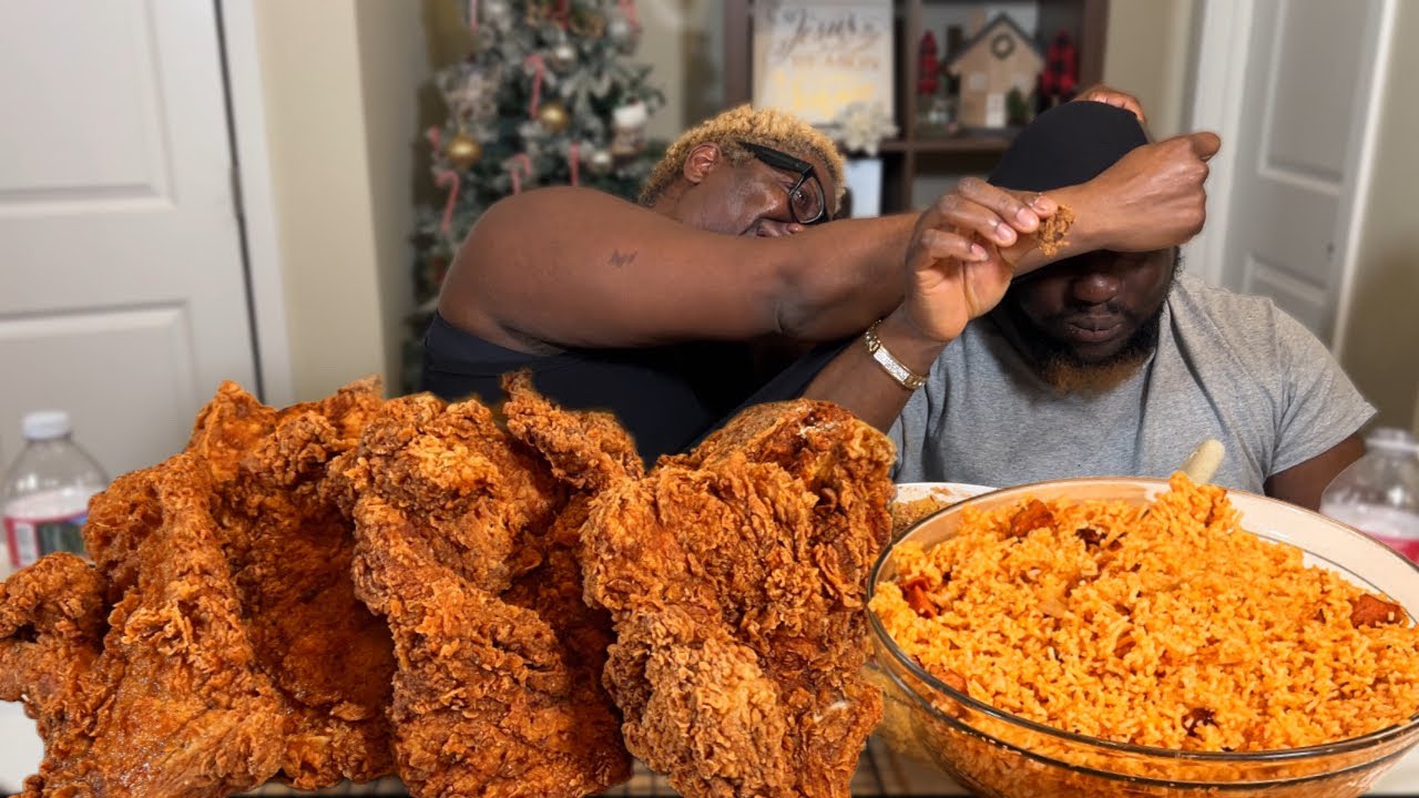 Pregnancy Got My Wife Acting Wild 😂 Fried Porkchops Mukbang!