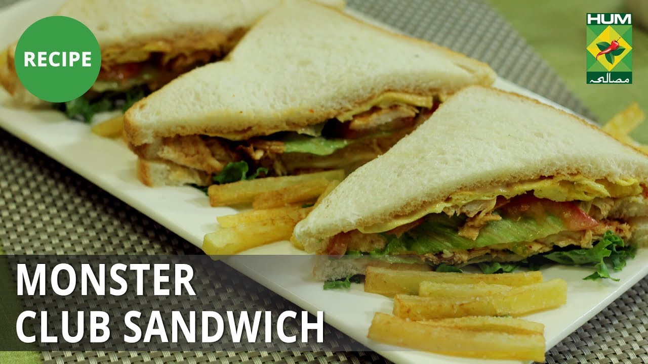 Monster Club Sandwich | Flame On Hai | Irfan Wasti | Fast Food