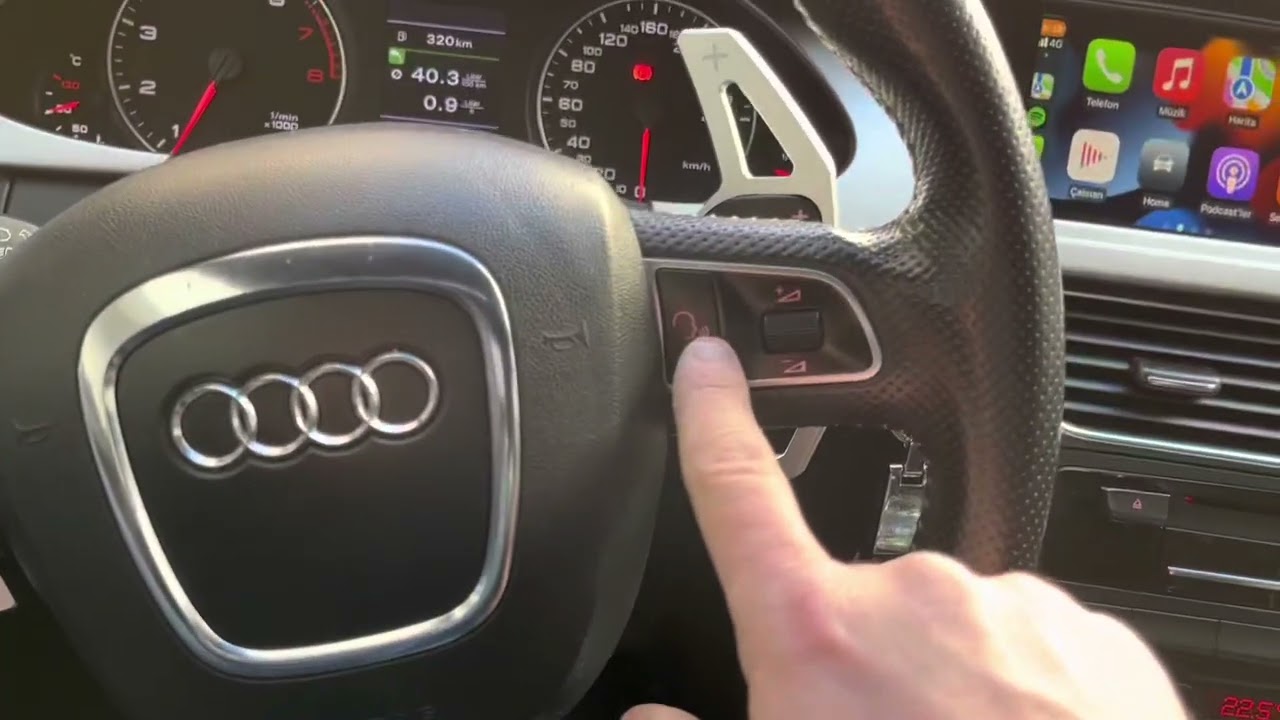 Audi A4 B8 MMI CarPlay Geri Görüş Koltuk Isıtma Montajı