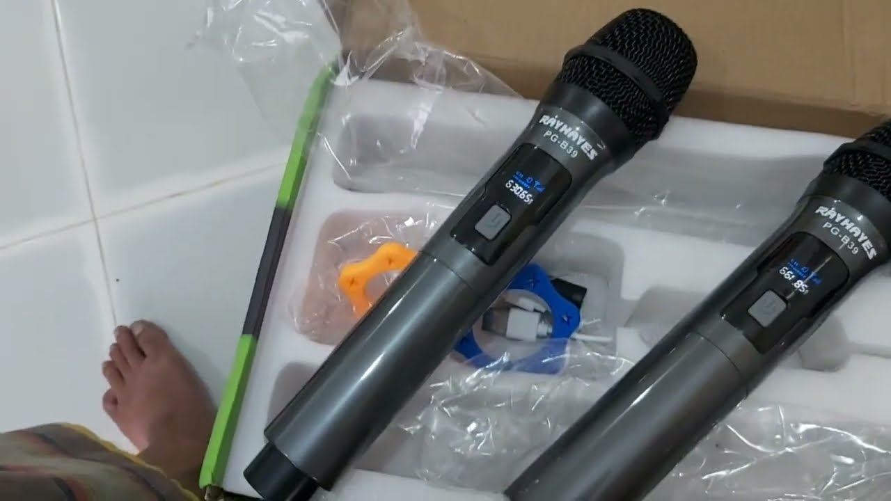 RAYHAYES PG-B39 dobel, Micropun kualitas Andalan.. #viralvideo  #microphone #audio #sound