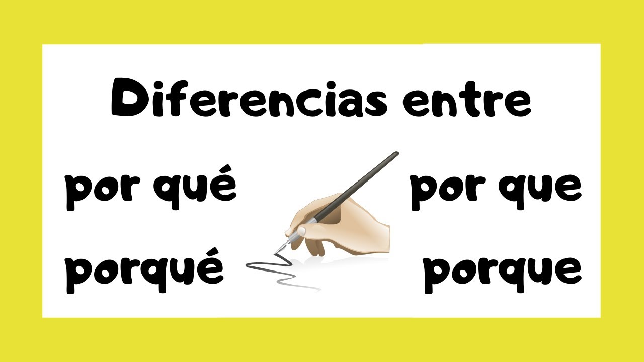 Diferencias entre porque, porqué, por que y por qué 🤓 | Reglas de ortografía 👩‍🏫
