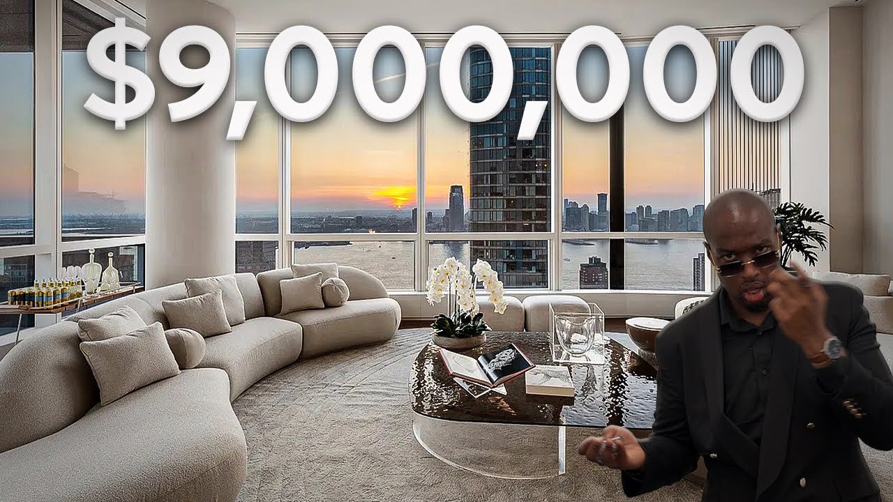 Inside a 9 Million Dollar Manhattan Penthouse