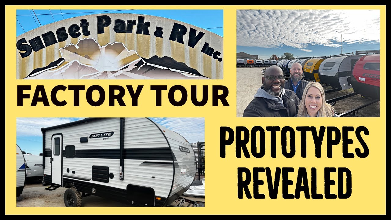 Экскурсия по заводу автодомов Sunset Park | Шипшевана, Индиана