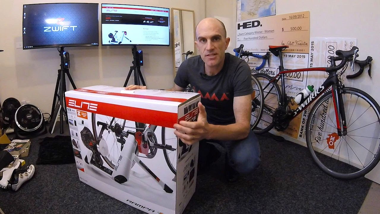 ELITE RAMPA SMART TRAINER: Unboxing. Building. First Ride.