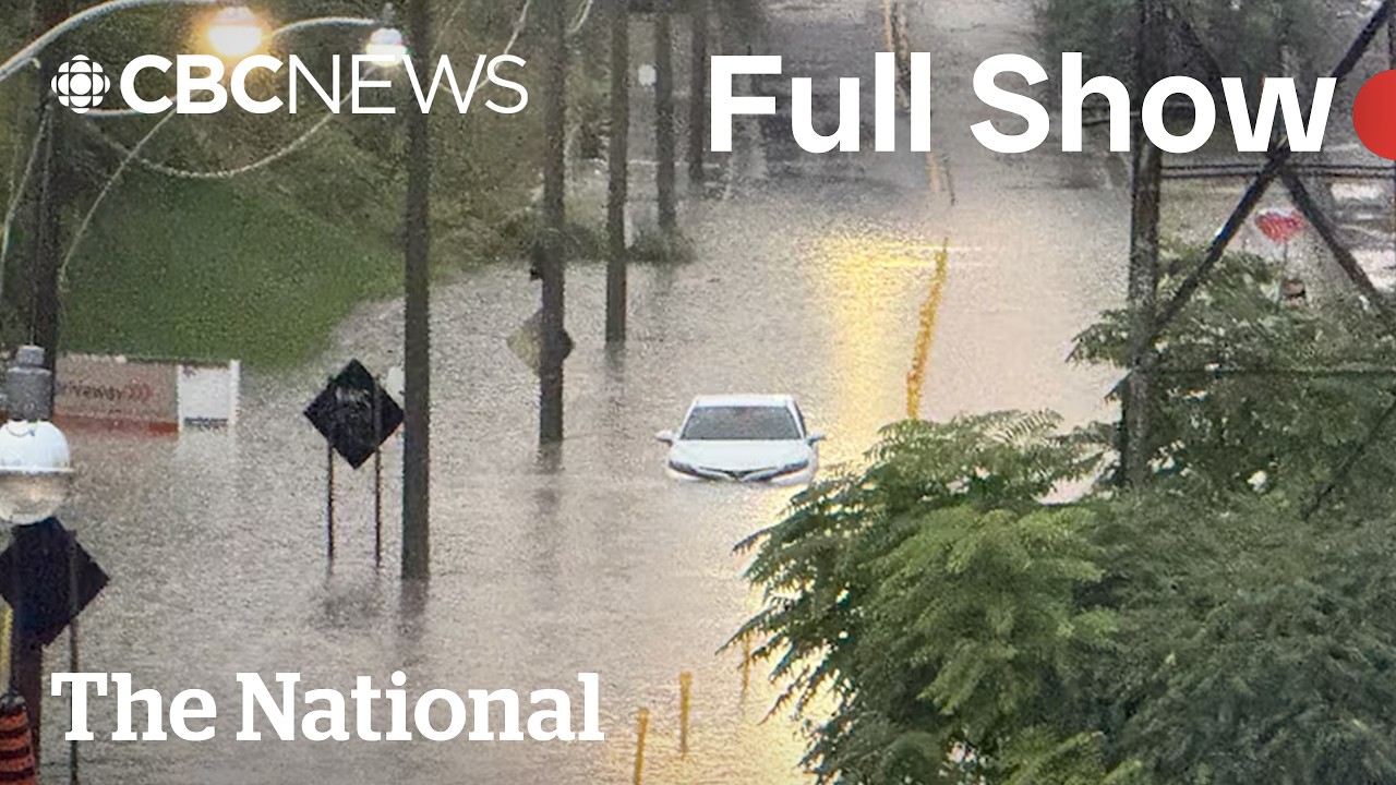 CBC News: The National | Toronto cleans up after 100-year storm