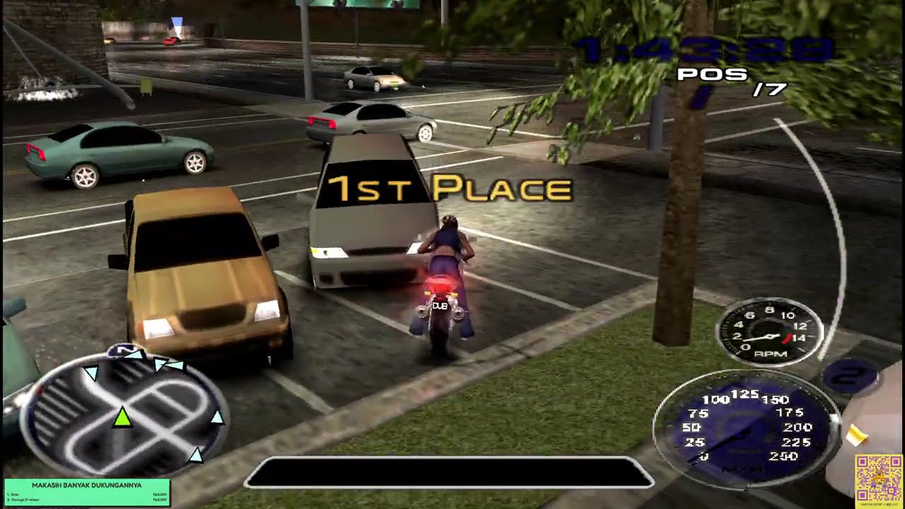 Midnight Club 3 DUB Edition Remix. BLUNDER!!! PARAH KEBANYAKAN RESTART! 