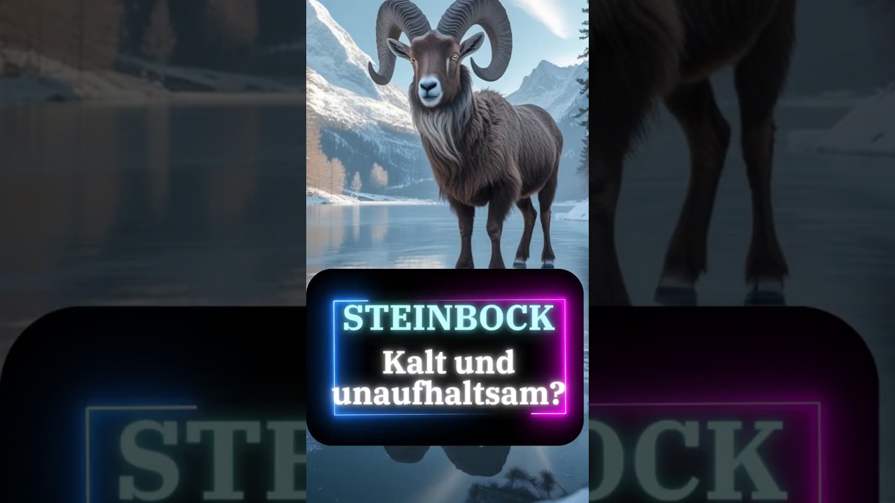 🔥 Der Steinbock &ndash; Gef&auml;hrlicher, als du denkst! 🔥 #sternzeichen #astrologie