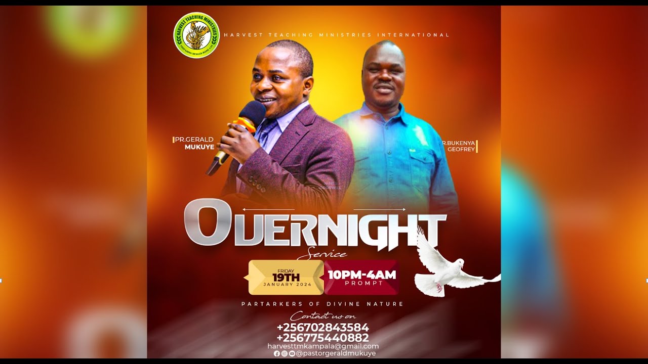 OVERNIGHT SERVICE PERSONAL PRAYER ENCOUNTER WITH PASTOR GERALD MUKUYE 19th-JAN-2024 #church #service