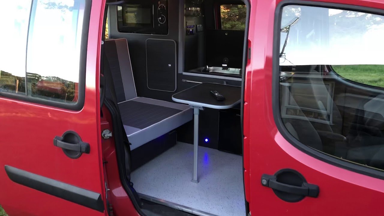 Fiat Doblo Berlingo Kangoo camper campervan conversion