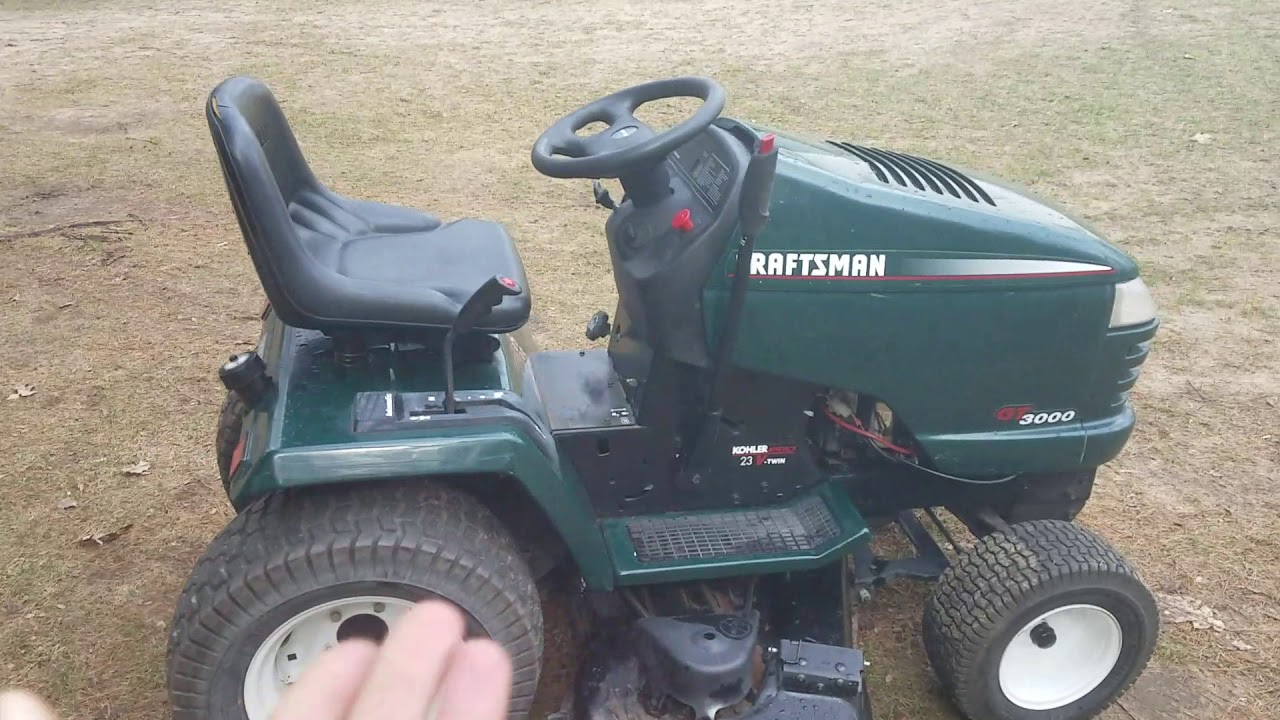 Craftsman GT3000 Project Update: All Done