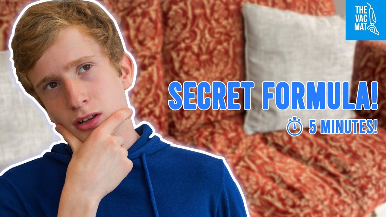 How to DEEP CLEAN and remove PET ODOUR From your sofa / couch in just 5 MINUTES (PRO TIPS)