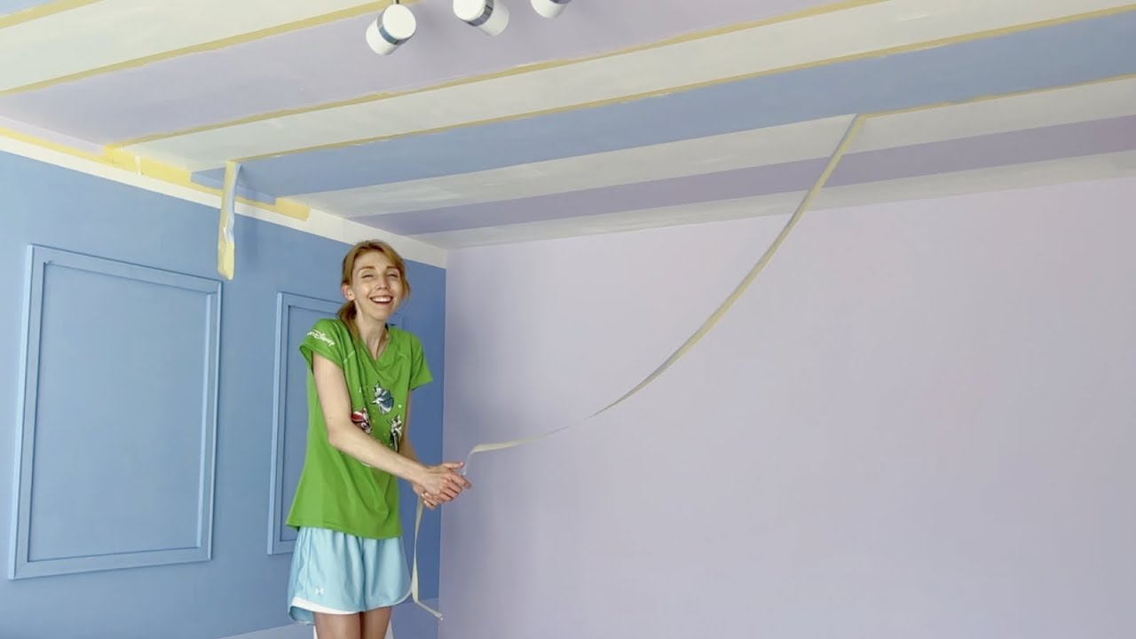 Satisfying Paint Repair of Circus Ceiling