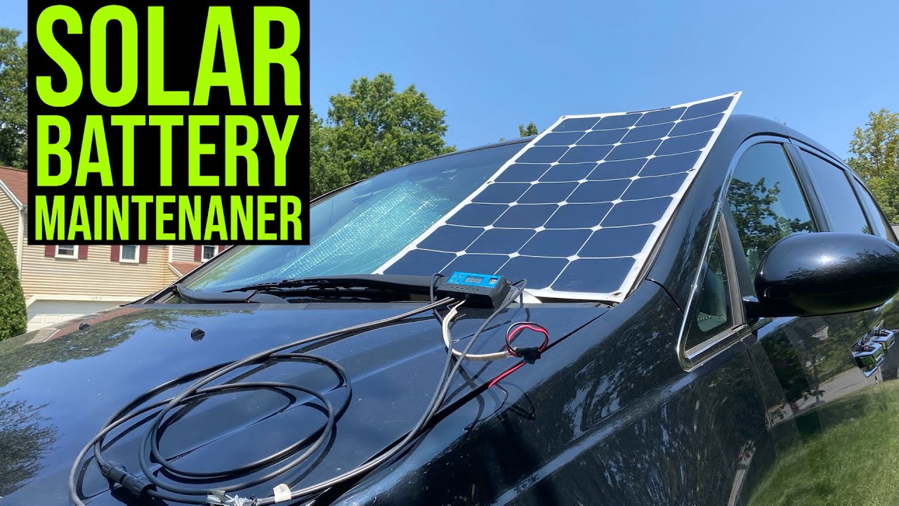 100W Solar Car Battery Maintainer