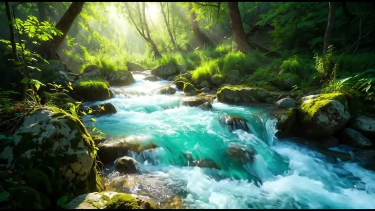 ASMR Serene Forest River: The Ultimate Cure for Your Sleepless Nights,  water sounds for sleeping