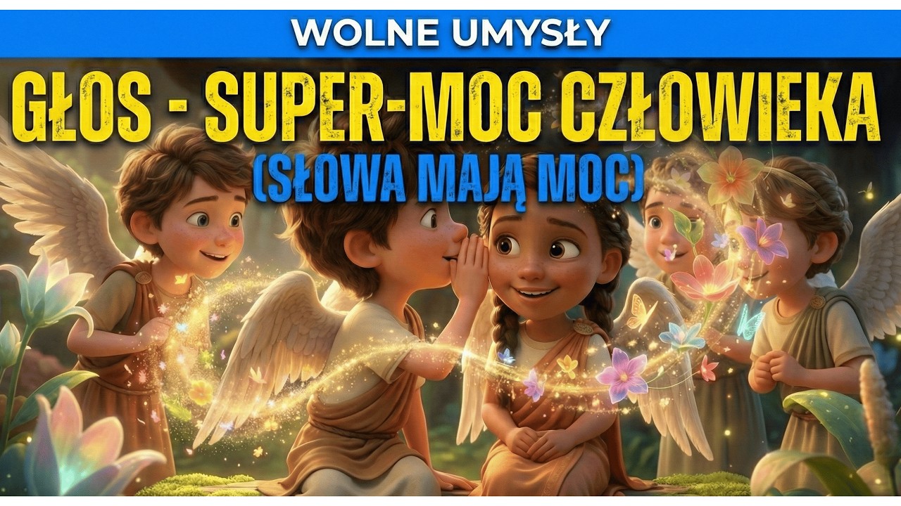 GŁOS - SUPER MOC Człowieka (Słowa Mają Moc) - Film dla Dzieci | Wolne Umysły |