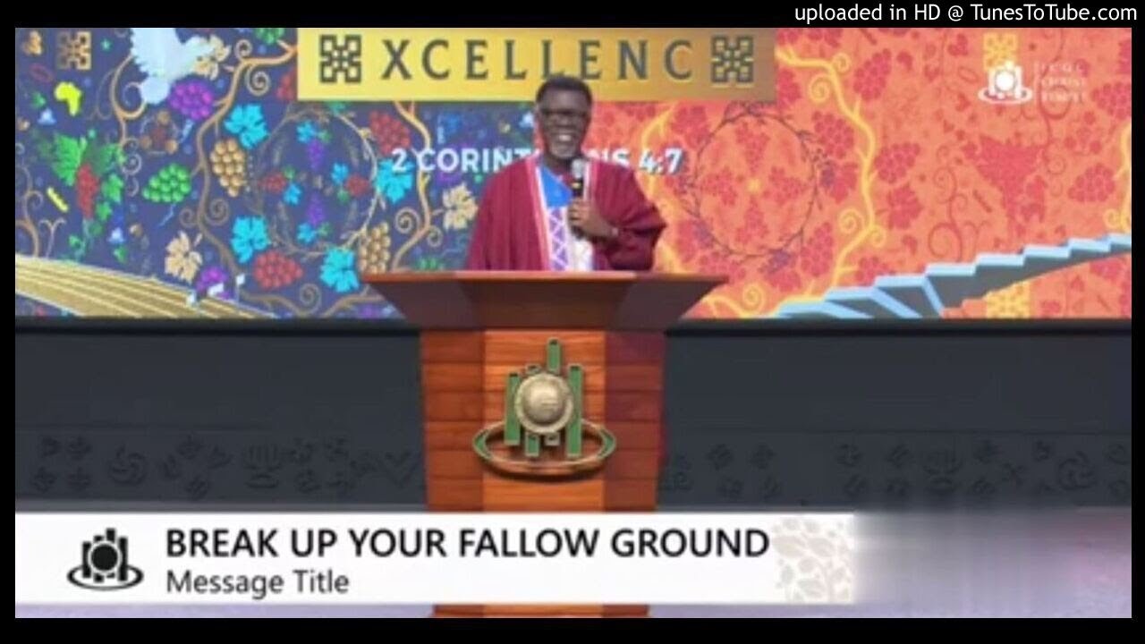Audio: Break up your fallow ground Pastor Mensa Otabil Sunday July 12th 2020