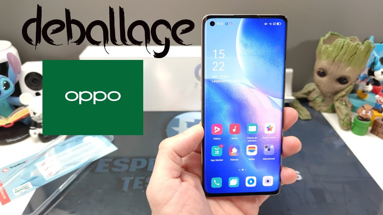 Oppo Reno 5 pro déballage et prise en main avant TEST