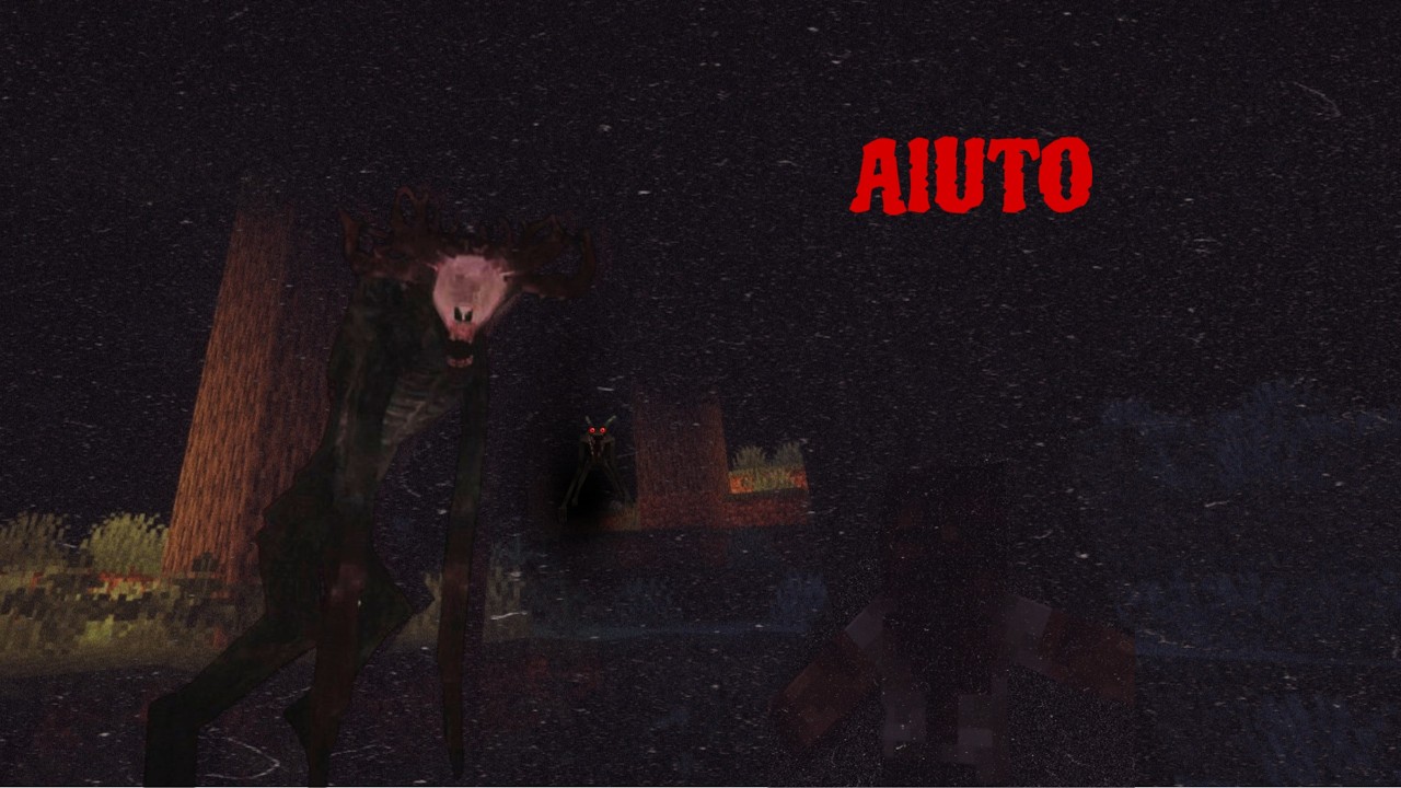 NON SONO SOLO IN QUESTA FORESTA/ MINECRAFT HORROR MOD