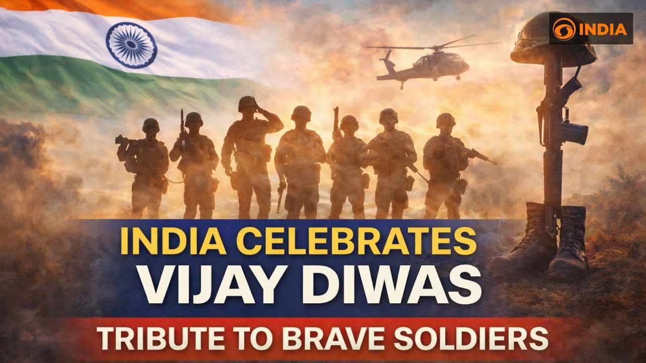 India celebrates Vijay Diwas; Tribute to brave soldiers