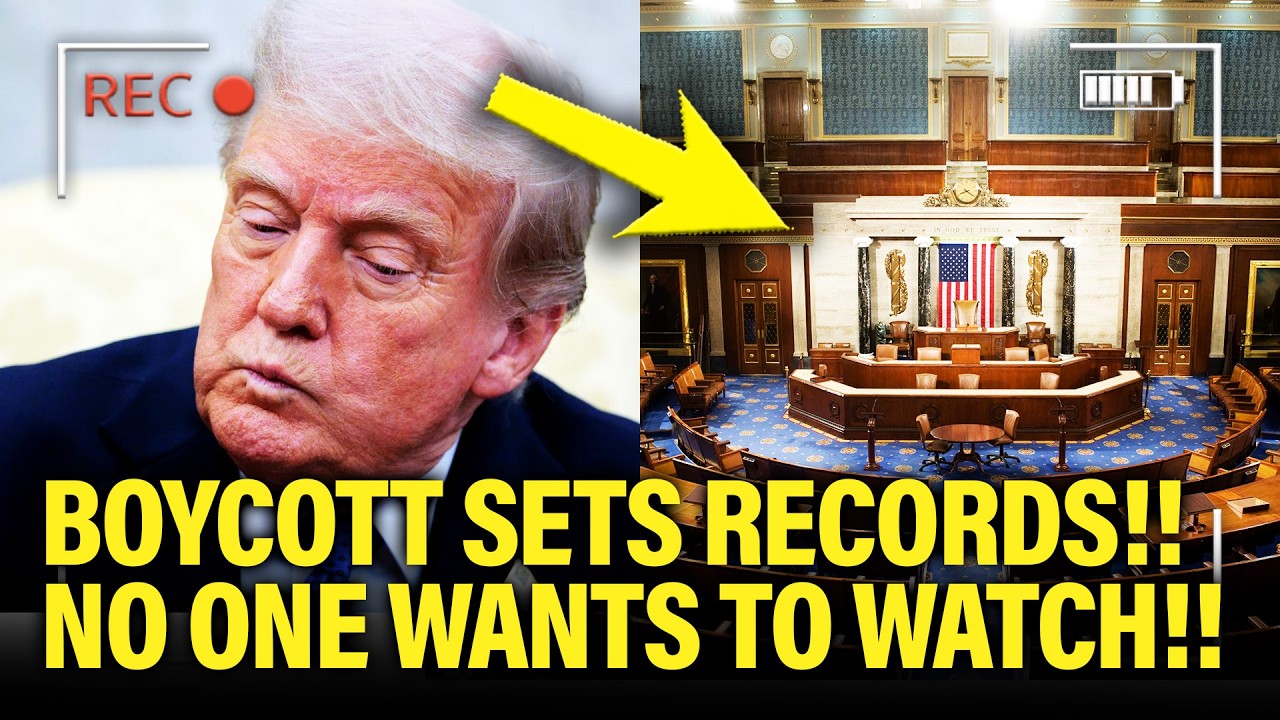 Trump PANICS as SOTU BOYCOTT EXPANDS!!!