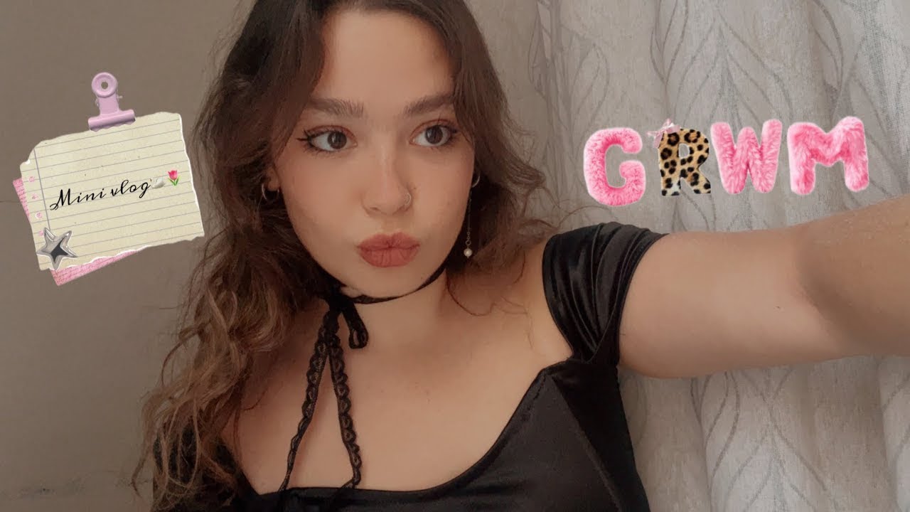 GRWM 🎭 Hey guys, it’s my first video on YouTube! Pls no hate & support 😭🙏🏼 #grwm #fyp 