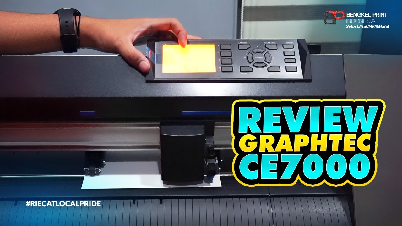 Tutorial Pengoperasian Mesin Cutting Sticker Graphtec CE7000