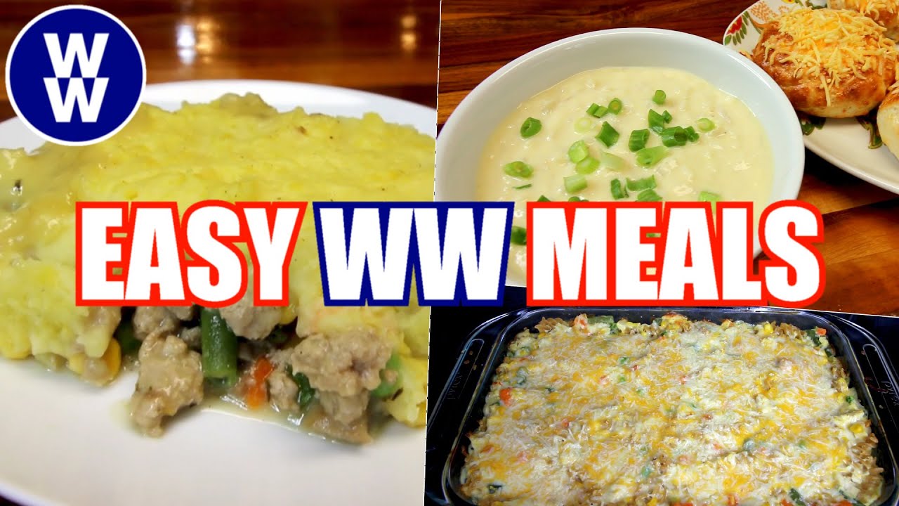 What's For Dinner #31 | Easy WW (Weight Watchers) Recipes | CROCK-POT HASHBROWN POTATO SOUP🥔