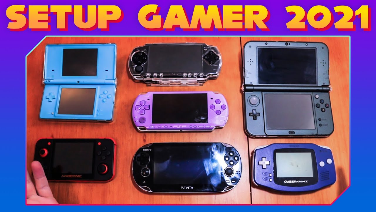 MINHA COLEÇÃO DE CONSOLES PORTÁTEIS - QUAL É O MELHOR?