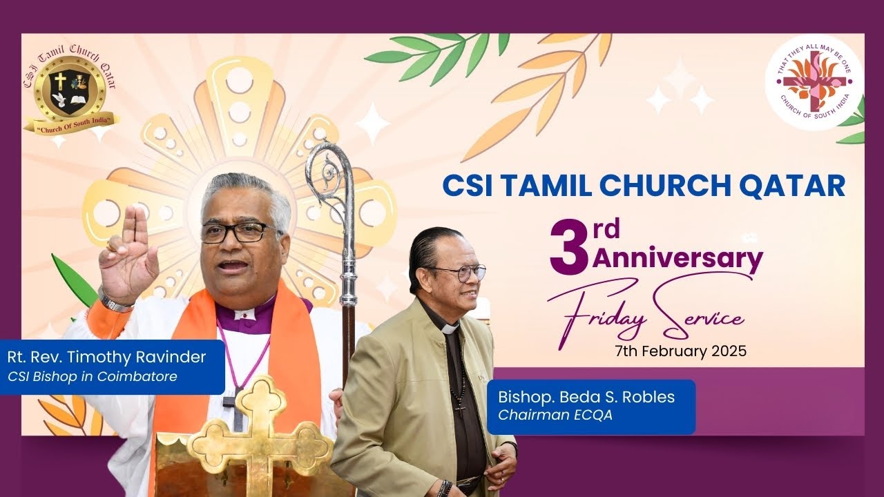 CSI Tamil Church Qatar - 3rd Anniversary Celebration