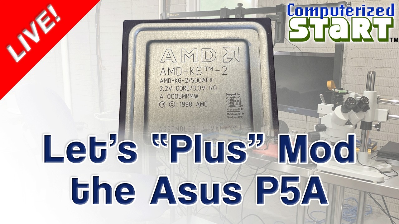 The Asus P5A: Let's Try the AMD K6-2+ and K6-III+ 