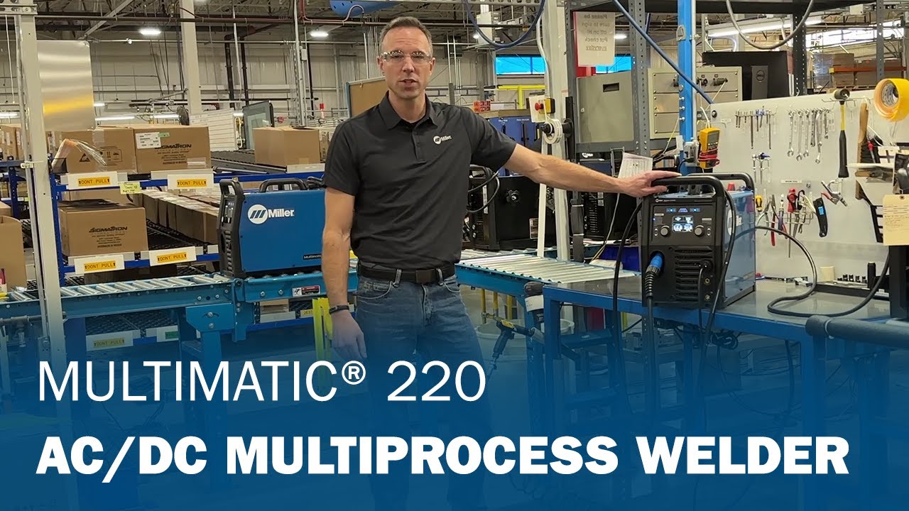 Multimatic&reg; 220 AC/DC Multiprocess Welder