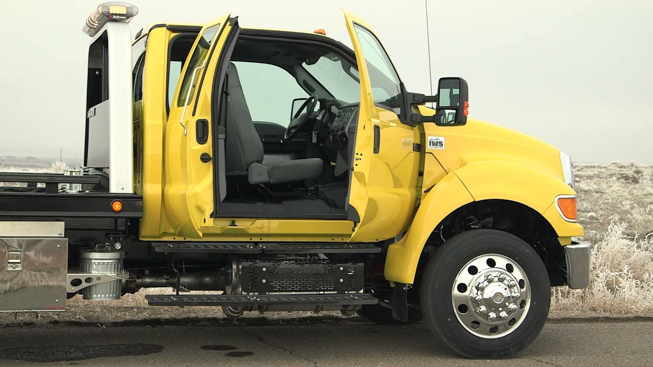 Idaho Wrecker Sales 2013 Ford F750 (non CDL) Super Cab XLT - 144" CA, 21.5' Chevron LCG Steel