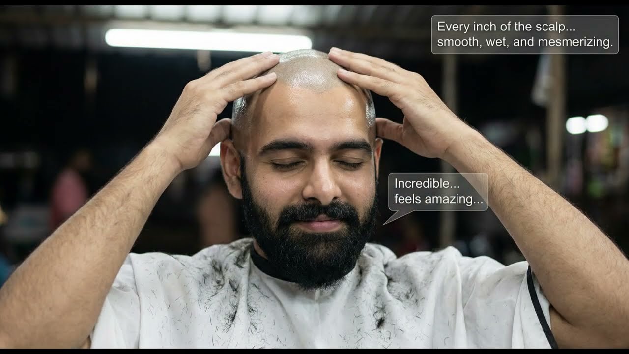 long time wish headshave guided by a friend .