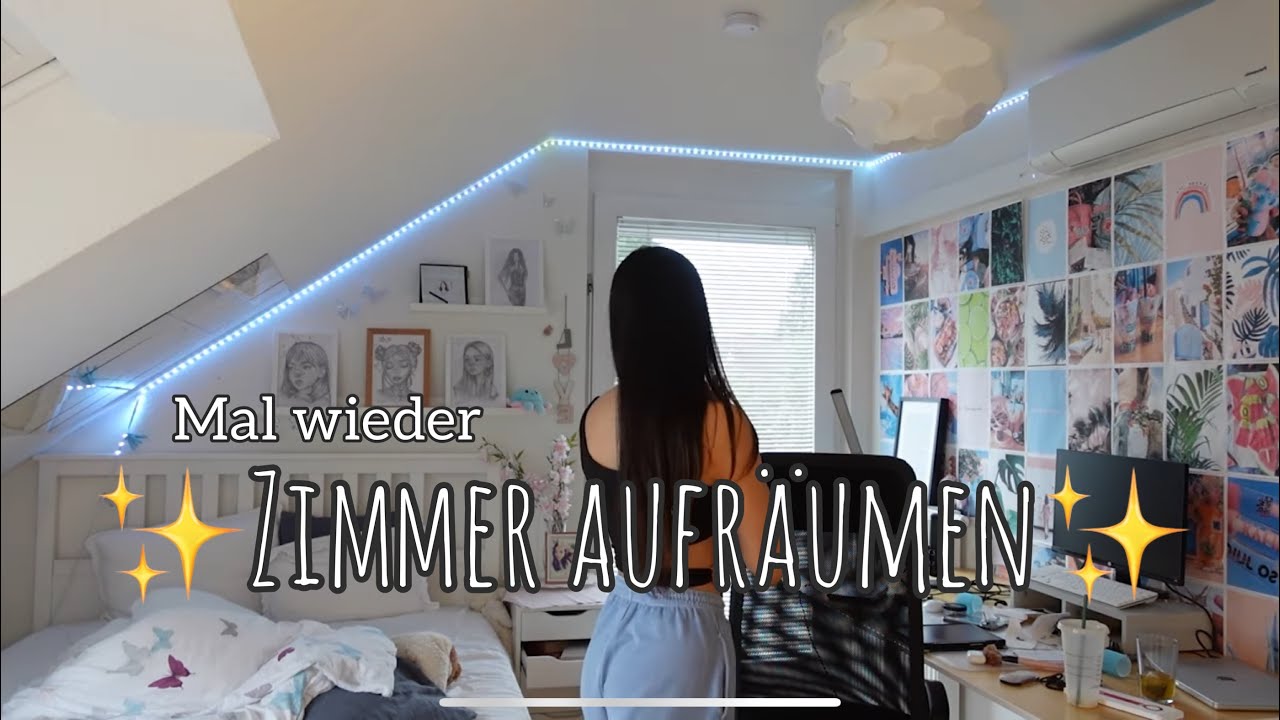 Zimmer Aufräumen, auch wenn ich kein Bock habe😩