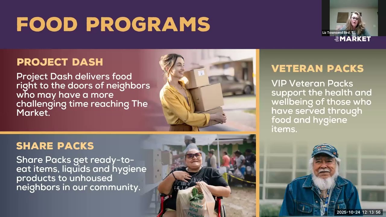 Liz Townsend Bird, Central MO Food Bank & Market @BooneCountyMuleskinners 10/24/25