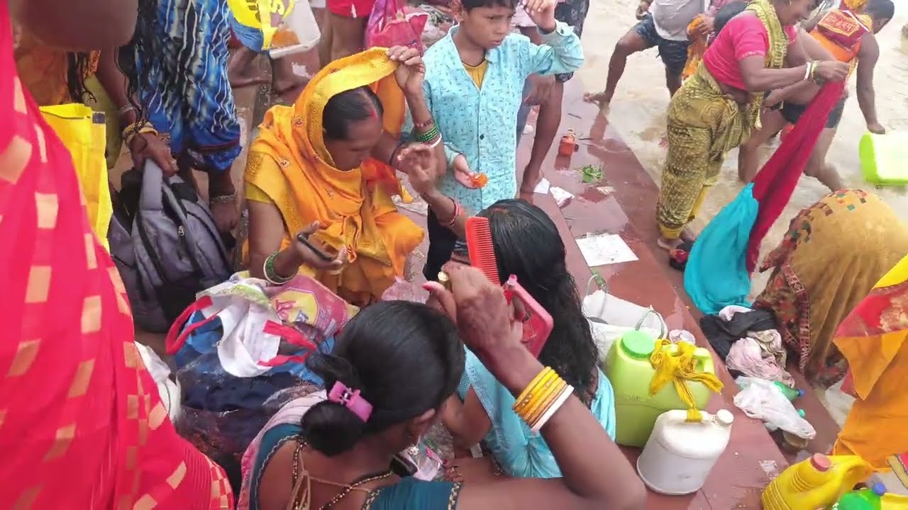 सावन का भीड़ चल रहा सिमरिया || ganga snan || ganga snan today || ganga snan 2025 || ganga snan open🤔