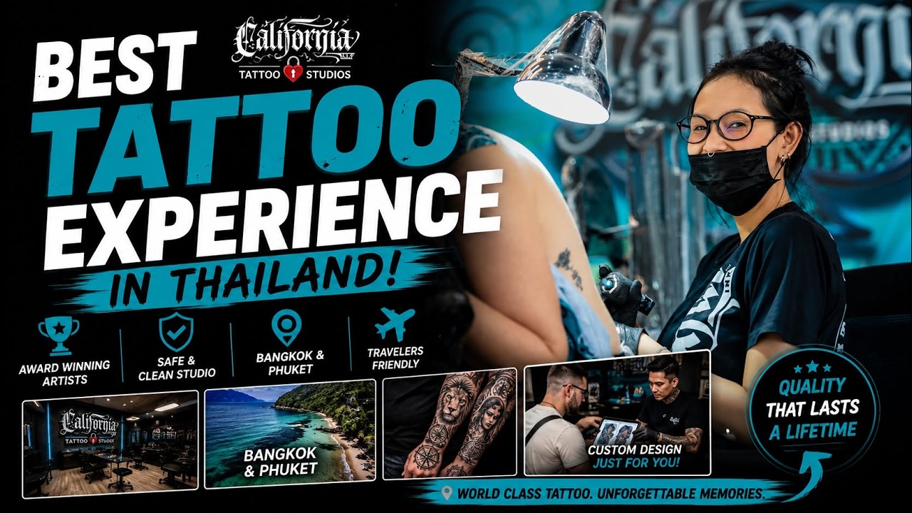 Best Tattoo Experience in Thailand &ndash; California Ink Bangkok & Phuket