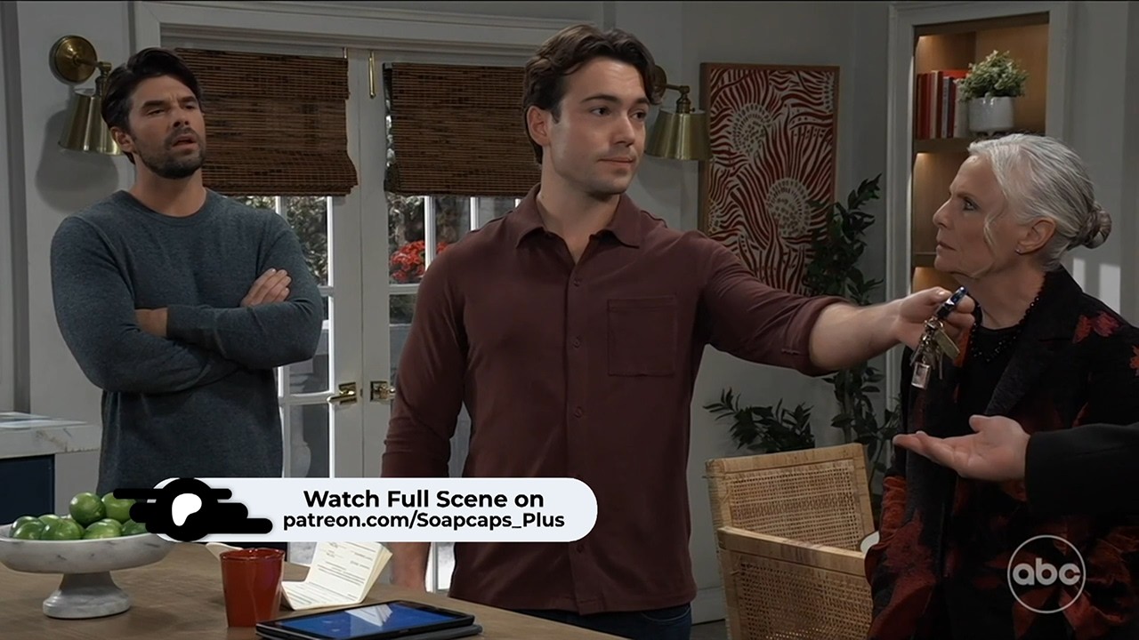 Michael Hands Over His Keys To Nathan In Front Of Chase on General Hospital (Feb. 17, 2026)