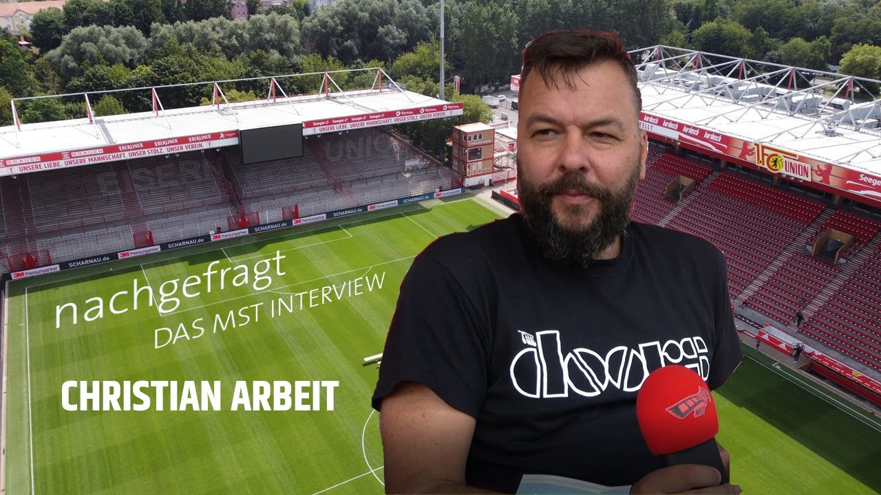 Christian Arbeit - Stadionsprecher Union Berlin | 1. FC Union Berlin Interview | HD