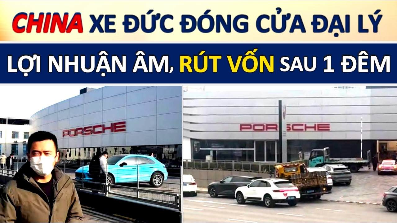 Đại Lý Xe Sang của Đức ĐỘT NGỘT Đóng Cửa, Showroom Trống Rỗng, Lợi Nhuận Giảm 99%