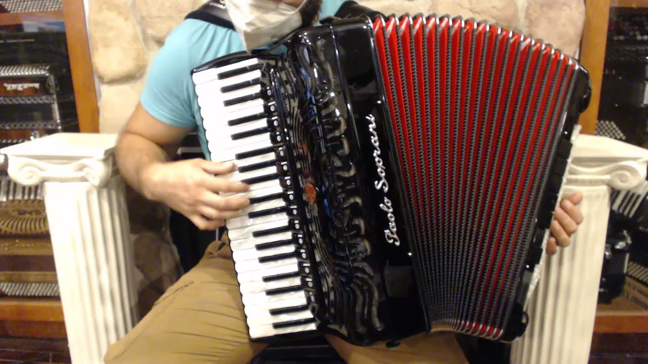 PSPROMOG - Black Paolo Soprani Professionale Mogherini Piano Accordion LMMMH 41 120 $8999