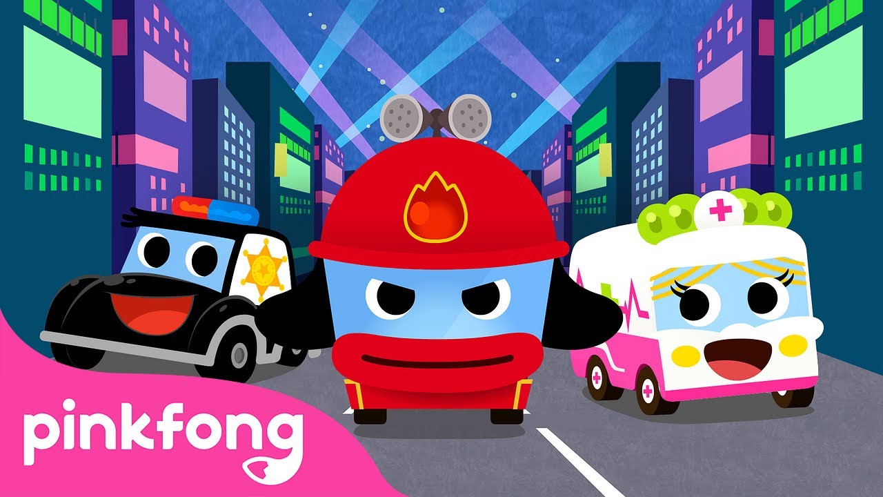 The Super Rescue Team | Car Story Time | Car Cartoon | Pinkfong Stories for Children
