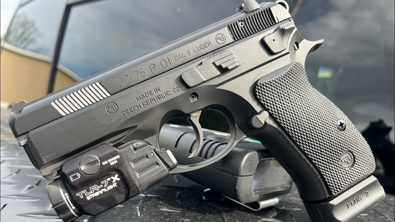 САМЫЙ СПЯЩИЙ ПИСТОЛЕТ ДЛЯ ПЕРЕНОСКИ Cz 75 P-01