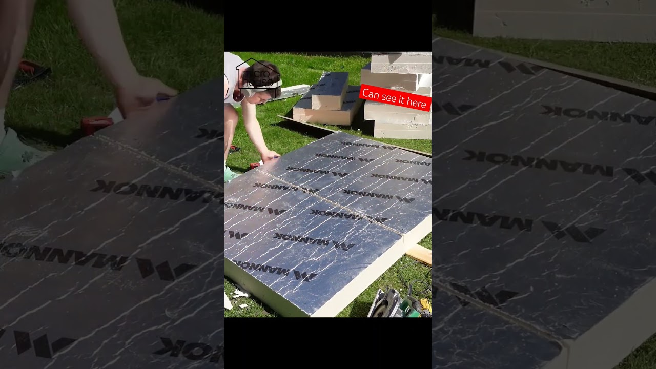 Как я режу толстые теплоизоляционные плиты PIR #сделай сам #изоляция #строительство